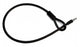 Abus insteekkabel amparo 800 x 10 mm zwart