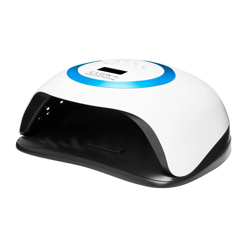 Afbeelding laden in galerijviewer, Glow v1 uv led lamp dual 168w wit met metallic blauw
