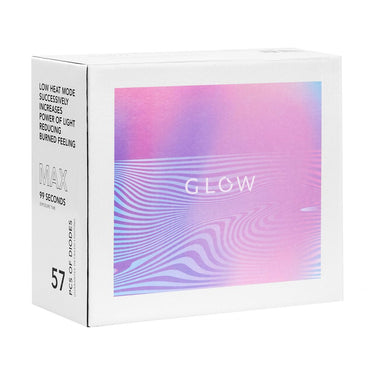 Glow f2 rn uv led lamp dual 220w metallic roze paars