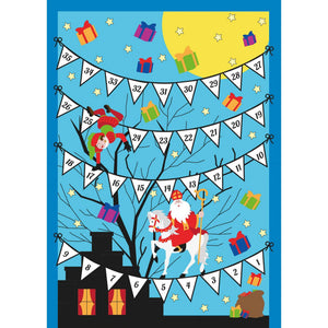 Sinterklaas aftelkalender welkom si