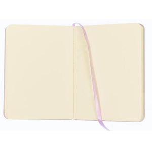 Kangaro schetsboek - a6 - violet - pu hardcover - met elastiek en lint
