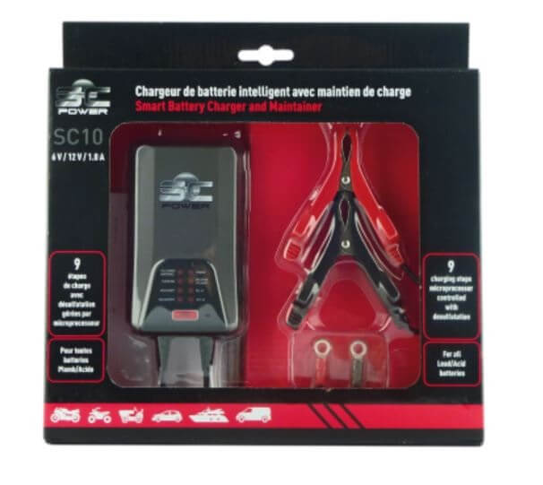 Load image into Gallery viewer, Smart Acculader SC10 6 12 Volt - 5 - 20 Ah voor
