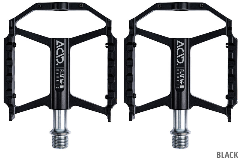 Load image into Gallery viewer, Acid flat a4-ib hybrid platform pedals
