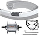 Kgs voorwiel 28inch (622) zac2000 zilver naafdynamo 6v-2.4w vaste