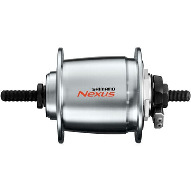 Shimano dynamo naaf dh-c6000-1r 36 gaats 6v 1,5 watt voor rollerbrake - zilver
