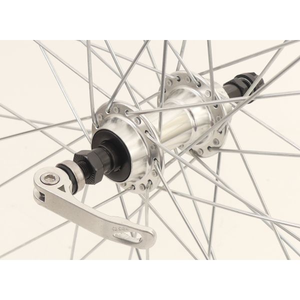 Load image into Gallery viewer, Achterwiel 28 x 1 4 zac19 freewheel qr - zilver
