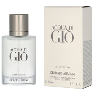 Giorgio armani acqua di gio homme eau de toilette spray 30ml heren refillable