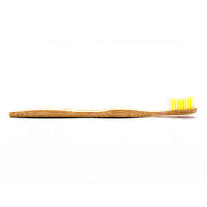 The humble co. tandenborstel bamboe - soft - geel