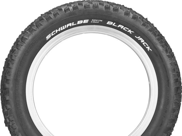 Load image into Gallery viewer, Schwalbe Buitenband 12 1 2x1.90 (47-203) black jack zwart

