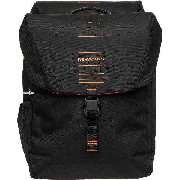 Load image into Gallery viewer, Newlooxs tas new looxs vigo dubbel | zwart oranje | rt 2.0 | 40l
