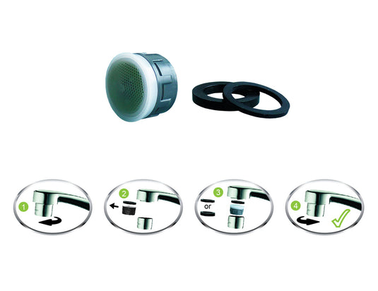 Ecosavers waterbespaarder kraan aerator