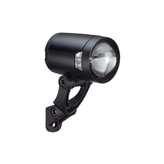 Koplamp Herrmans H-Black Pro dynamo - aan uit functie - met houder - 200 lumen