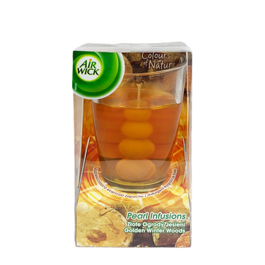 Air wick geurglas pearl infusions golden winter woods 120g