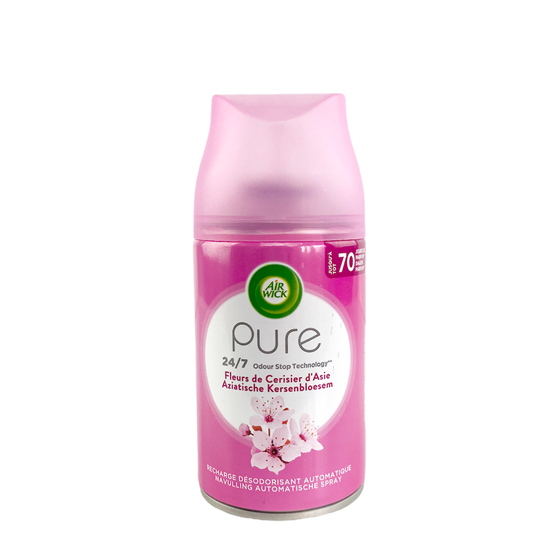 Load image into Gallery viewer, Air wick luchtverfrisser freshmatic pure aziatische kersenbloesem navulling 250ml
