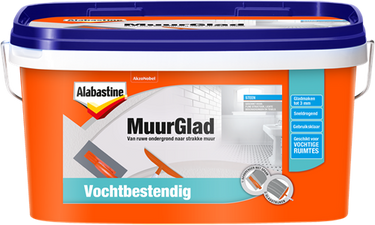 Alabastine muurglad vochtbestendig | 5l - 5361257