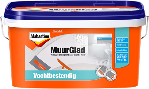 Alabastine muurglad vochtbestendig | 5l - 5361257