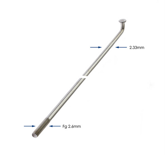 Spaken Alpina 13-252 zonder nippel