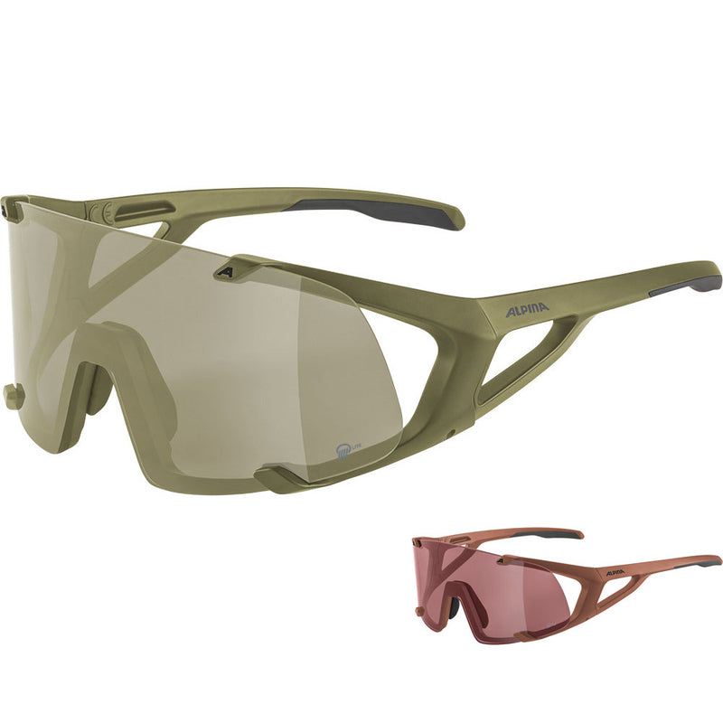 Load image into Gallery viewer, Alpina hawkeye q-lite - sports glasses
