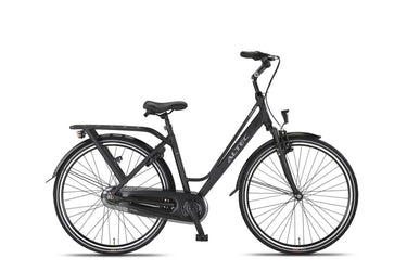 Axa omega 28 inch 50 cm dames 7v rollerbrake matzwart
