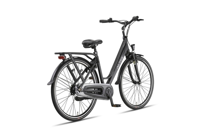 Load image into Gallery viewer, Axa omega 28 inch 50 cm dames 7v rollerbrake matzwart
