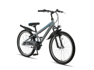 Altec attack mtb 24 inch jongens 3v v-brakes grijs