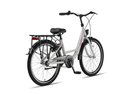 Altec belle 24 inch meisjes v-brakes lichtgrijs