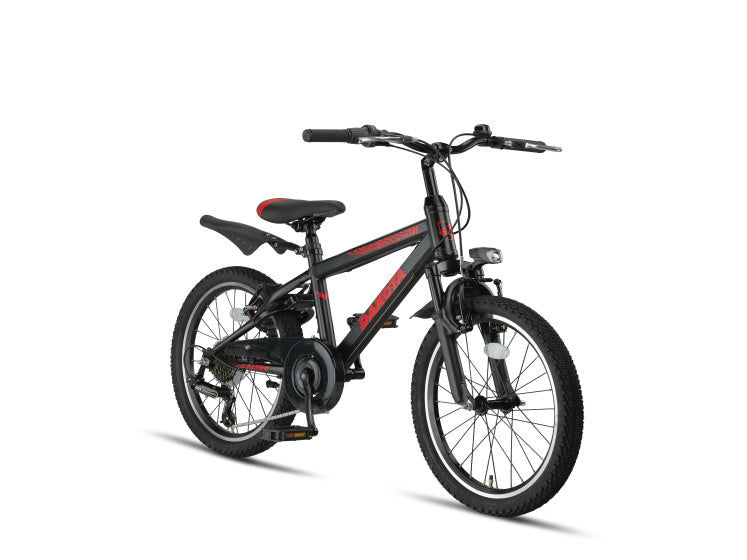 Load image into Gallery viewer, Altec dakota mtb 20 inch jongens 7v v-brakes zwart
