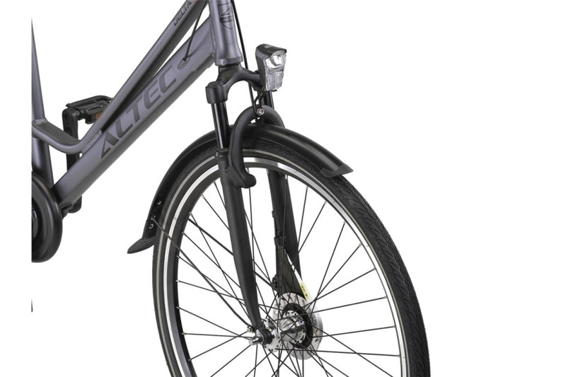 Load image into Gallery viewer, Altec delta plus 28 inch 50 cm dames 3v rollerbrake matgrijs
