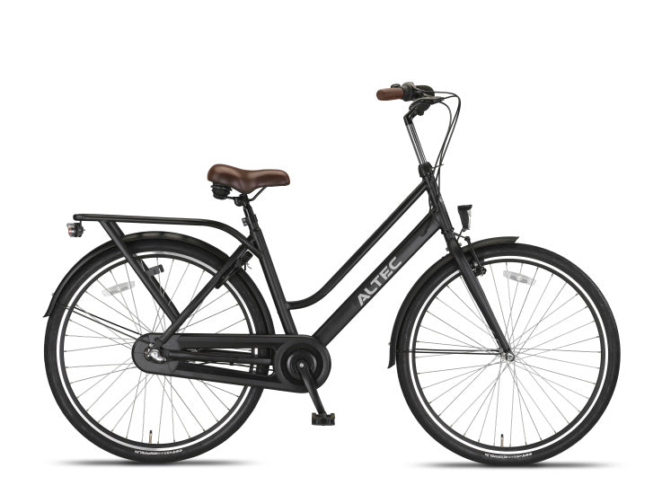 Load image into Gallery viewer, Altec manta 28 inch 49 cm dames 3v rollerbrake matzwart
