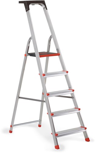 Laden Sie das Bild in Galerie -Viewer, Altrex lima huishoudtrap 5-treeds - 508605
