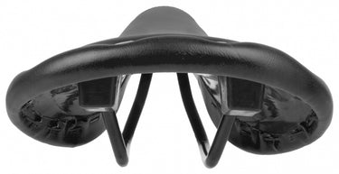 M-Wave Rivet race zadel unisex imitatie leer zwart