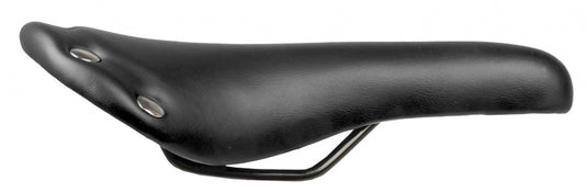 M-Wave Rivet race zadel unisex imitatie leer zwart