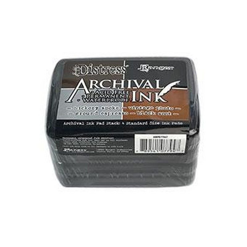 Load image into Gallery viewer, Ranger ink ranger • tim holtz archival 4 pack basics
