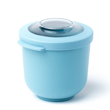 Amuse life lunch bowl met deksel blauw 500ml