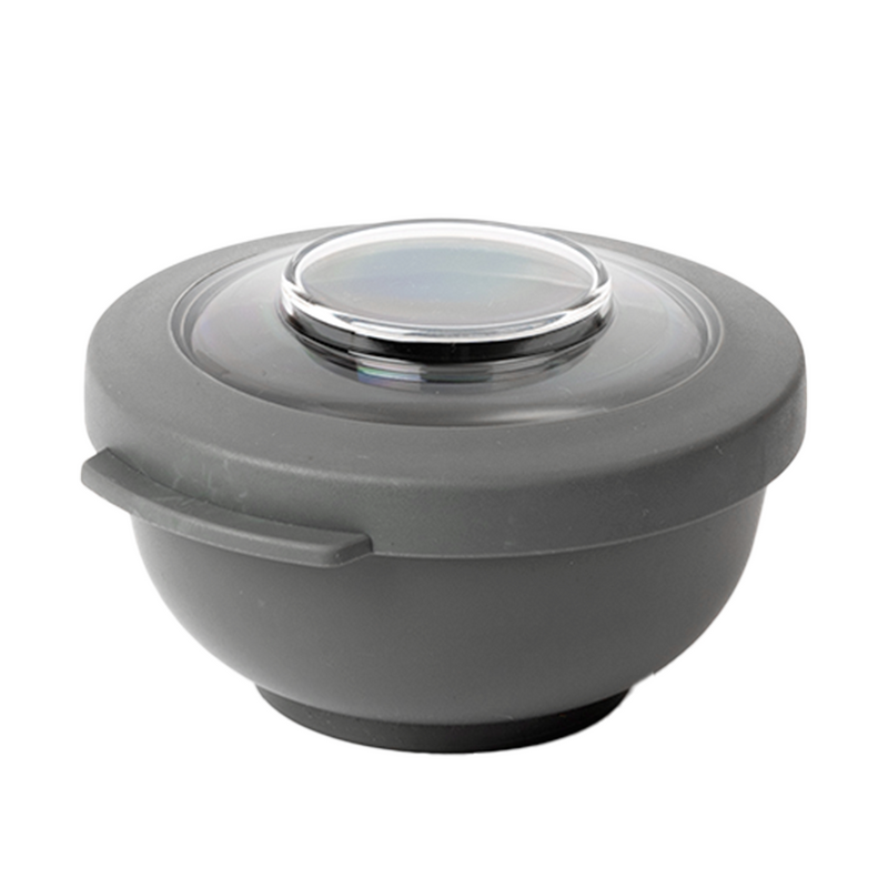 Load image into Gallery viewer, Amuse life snack bowl met deksel grijs 200ml
