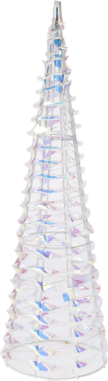 Home styling kegel 40cm regenboog micro led met timer