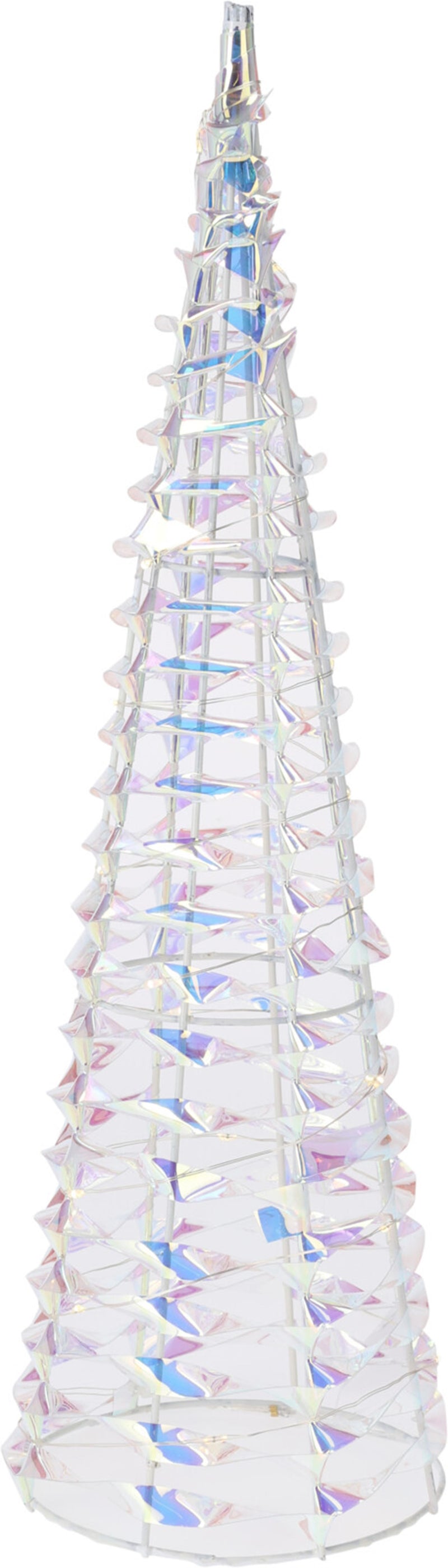 Chargez l'image dans la visionneuse de la galerie, Home styling kegel 40cm regenboog micro led met timer
