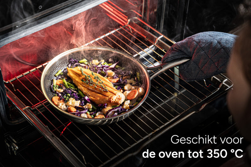 Load image into Gallery viewer, Arbaer 12-delige pannenset inductie met honingraat anti-aanbaklaag
