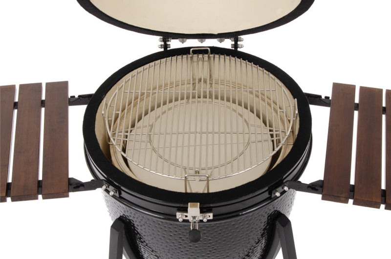 Load image into Gallery viewer, Arbaer Hitteschild 2x Halve Maan voor Kamado Large
