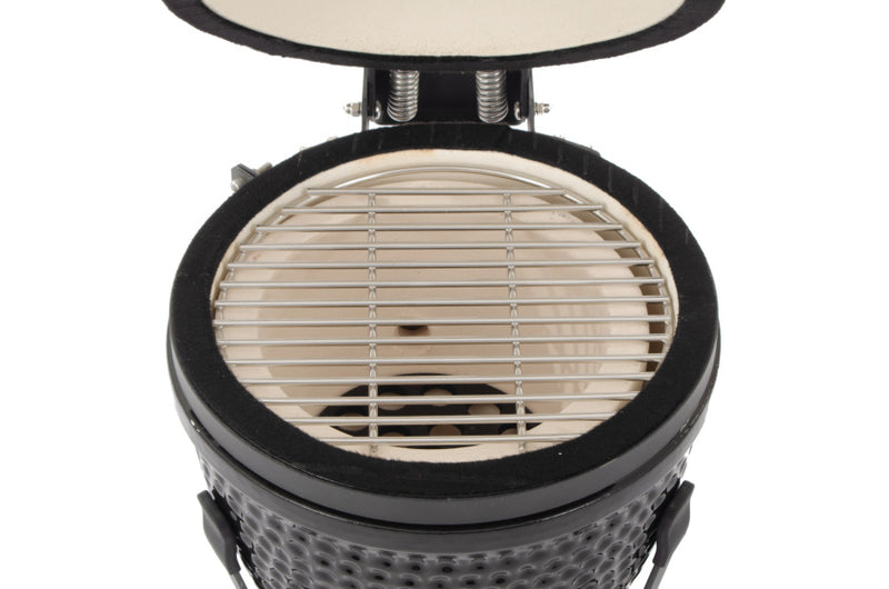 Load image into Gallery viewer, Arbaer Kamado Small Ø 13 inch met Frame Keramisch Zwart
