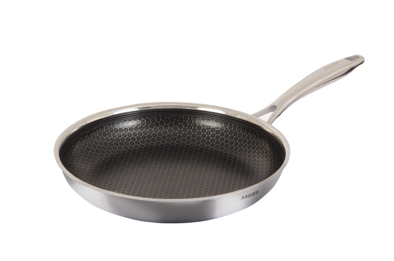 Load image into Gallery viewer, Arbaer koekenpan inductie ø 28 cm met honingraat anti-aanbaklaag
