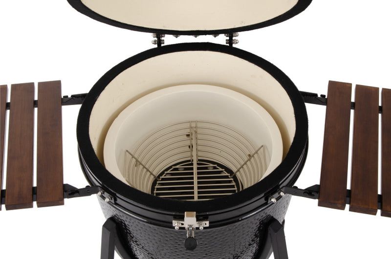 Load image into Gallery viewer, Arbaer Kolenmand met Tussenrek voor Kamado Large

