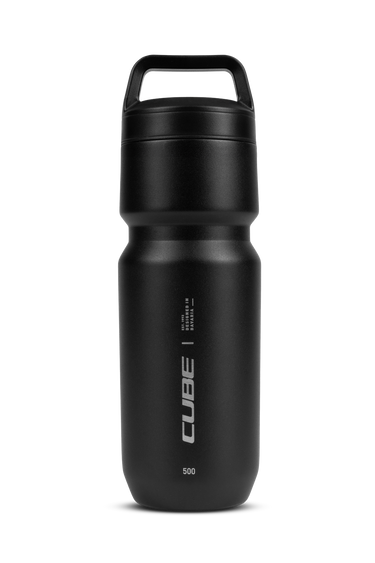 Cube arc 500 vacuum-insulated stainless steel bottle