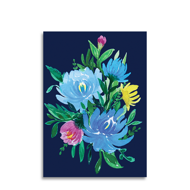 Laden Sie das Bild in Galerie -Viewer, Art by andu wenskaart blue bundle
