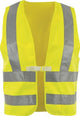 Asatex veiligheidsvest | maat universele | geel m. reflecterende schouders-strepen | en 20471 kl. 2 | 1 stuk - wtgp3 - wtgp3