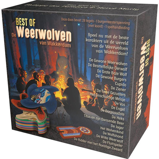 Zygomatic board game studio de weerwolven van wakkerdam - best of kaartspel