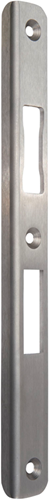 Load image into Gallery viewer, Assa abloy n6000 hoeksluitplaat | rvs 22x235x10x3mm rechthoekigdm| dr 1+3 - 10049714
