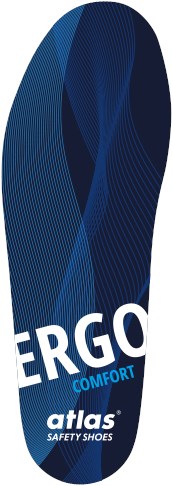 Atlas ergo comfort inlegzool | blauw | maat 38 - 4043692447803