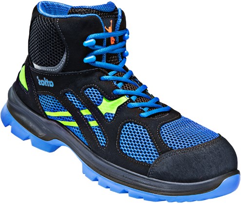 Atlas werkschoen flash 8205 hoog s1p | zwart blauw | maat 39 - 00.012.064.39