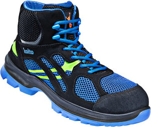 Atlas werkschoen flash 8205 hoog s1p | zwart blauw | maat 40 - 00.012.064.40